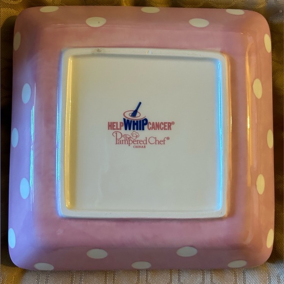 The Pampered Chef Simple Additions square plates - Picture 2 of 5